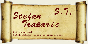 Stefan Traparić vizit kartica